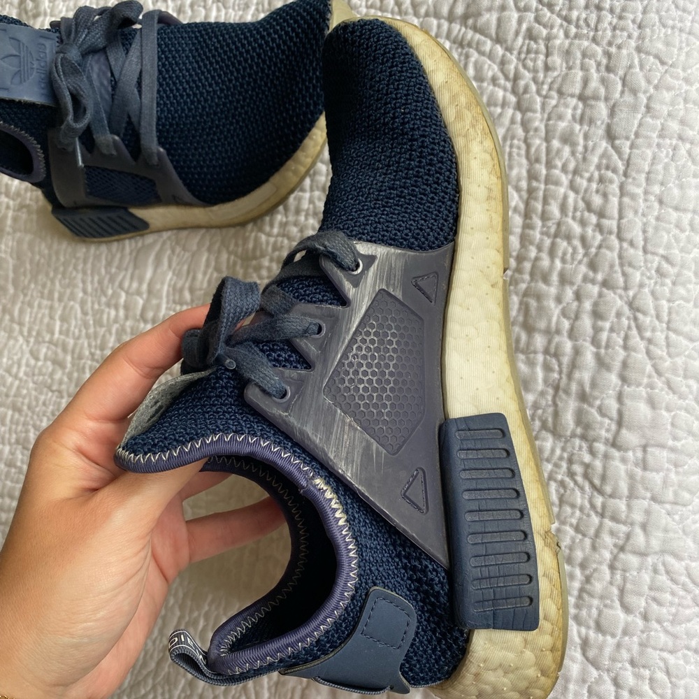 Navy Blue Adidas NMD’s - Picture 5 of 5